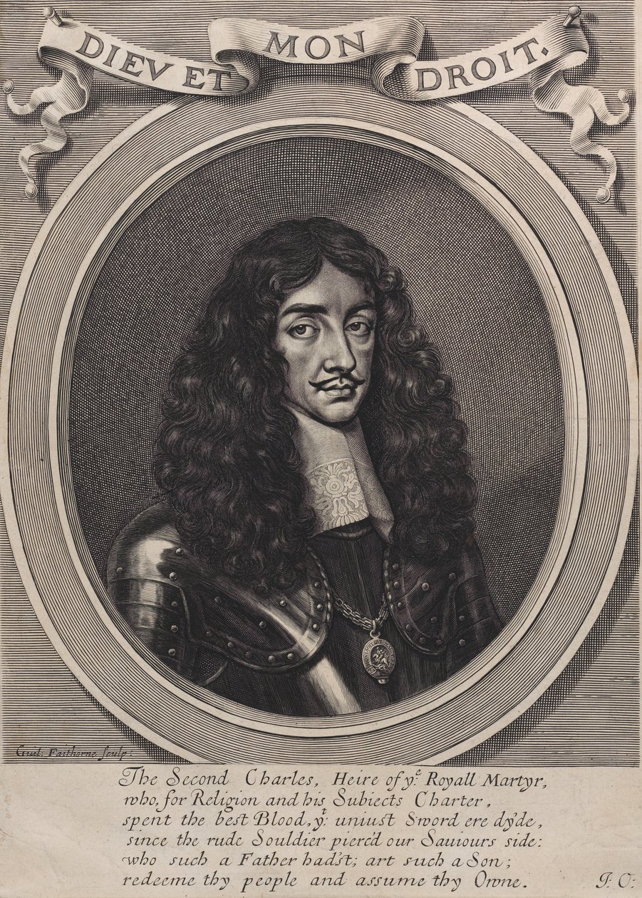 الملك تشارلز الثاني ، 1660-70. بواسطة وليام فيثورن