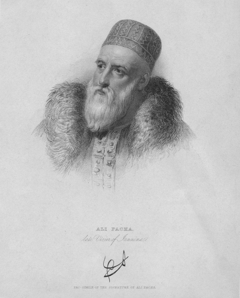 علي باشا 1832. بواسطة ويليام فايند
