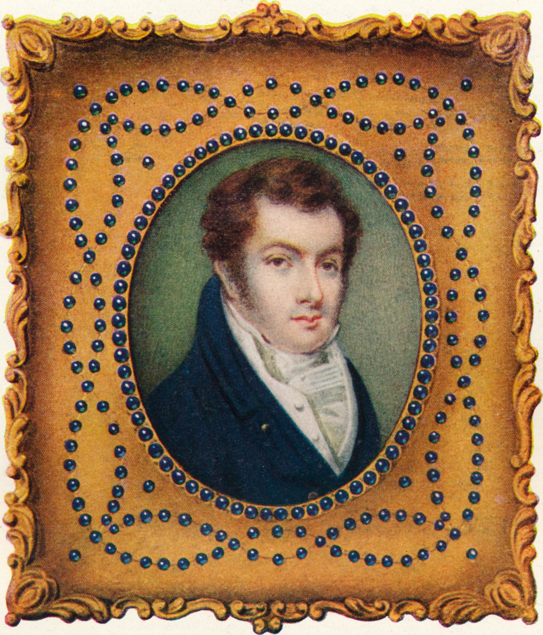 صورة لواشنطن ايرفينغ ، c1820 بواسطة وليام فوي