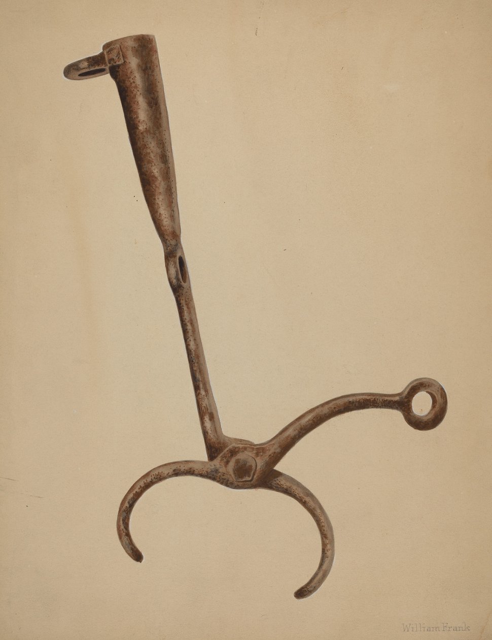 Snubber للثور ، ج. 1942. بواسطة وليام فرانك
