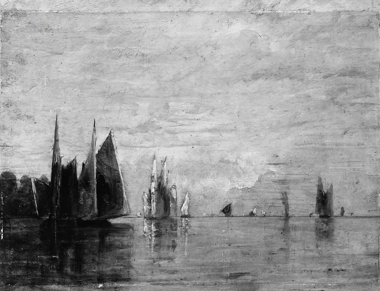 الصباح الباكر - البندقية ، كاليفورنيا. 1905. بواسطة وليام جيدني بونس