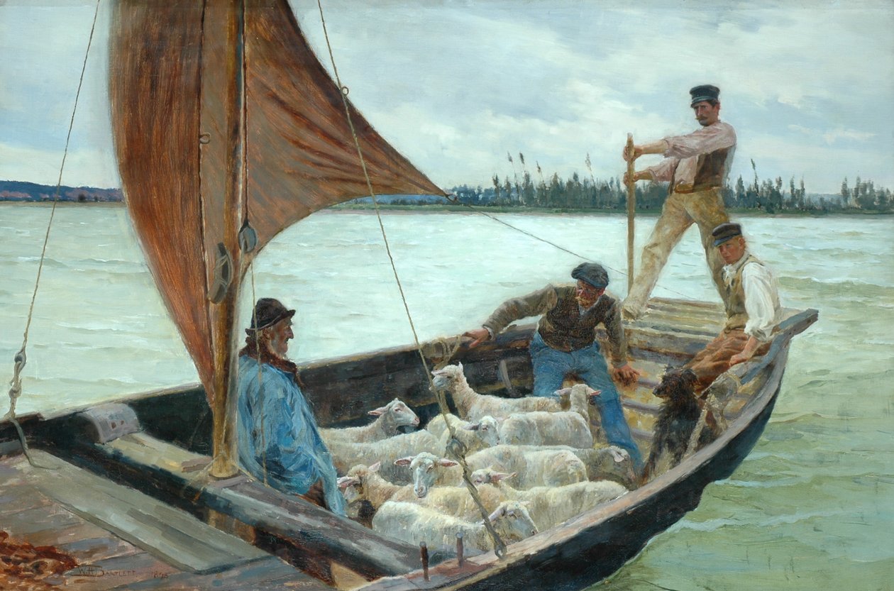 معبر منسم ، 1893 بواسطة وليام هـ. بارتليت