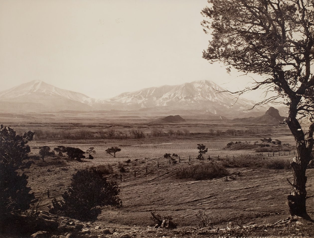 القمم الاسبانية ، ج. 1871. بواسطة وليام إتش جاكسون