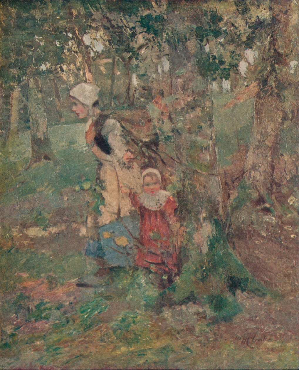 حافة الخشب ، c1916 بواسطة وليام حنا كلارك