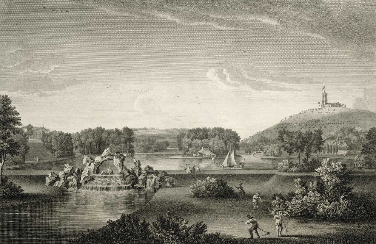 ويست ويكومب بارك ، نقشها ويليام وولت (1735-1785) بواسطة وليام حنان
