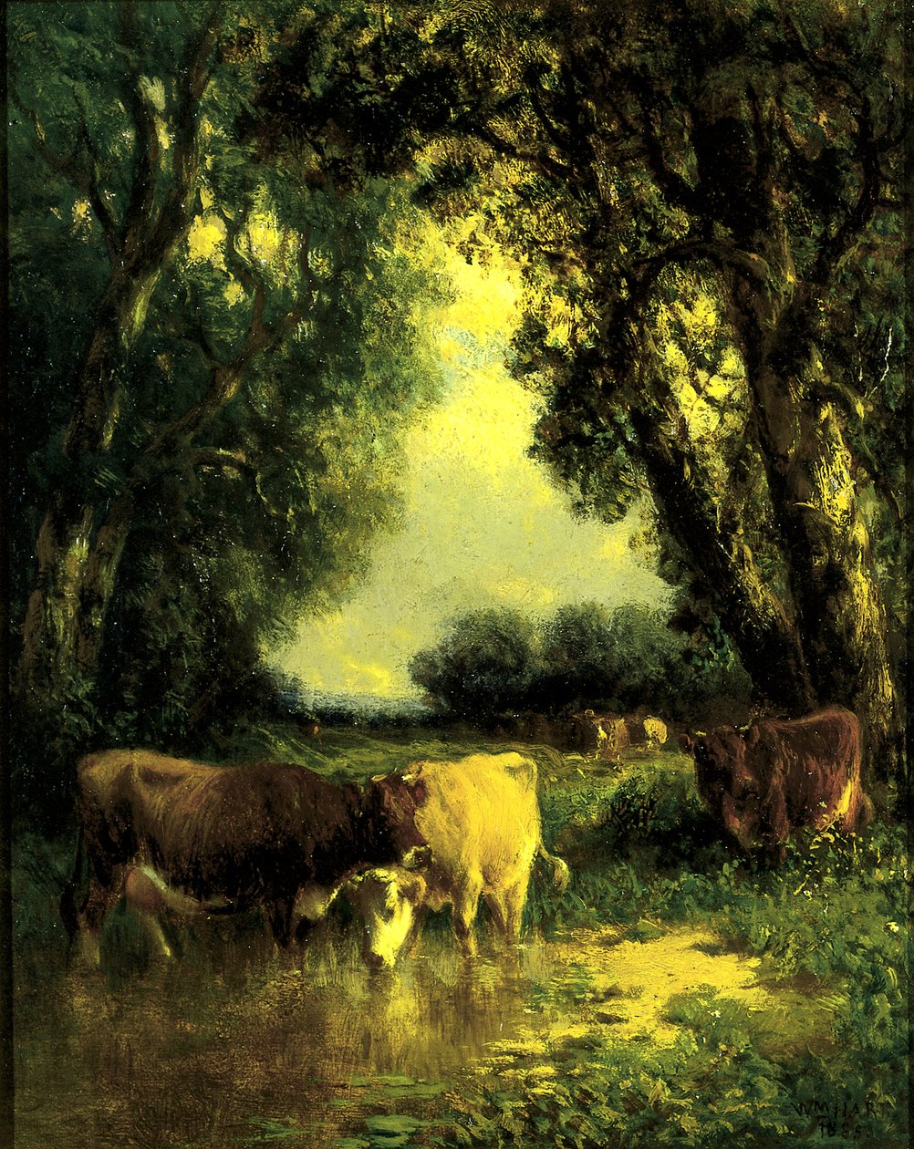 زاوية هادئة 1885. بواسطة وليام هارت