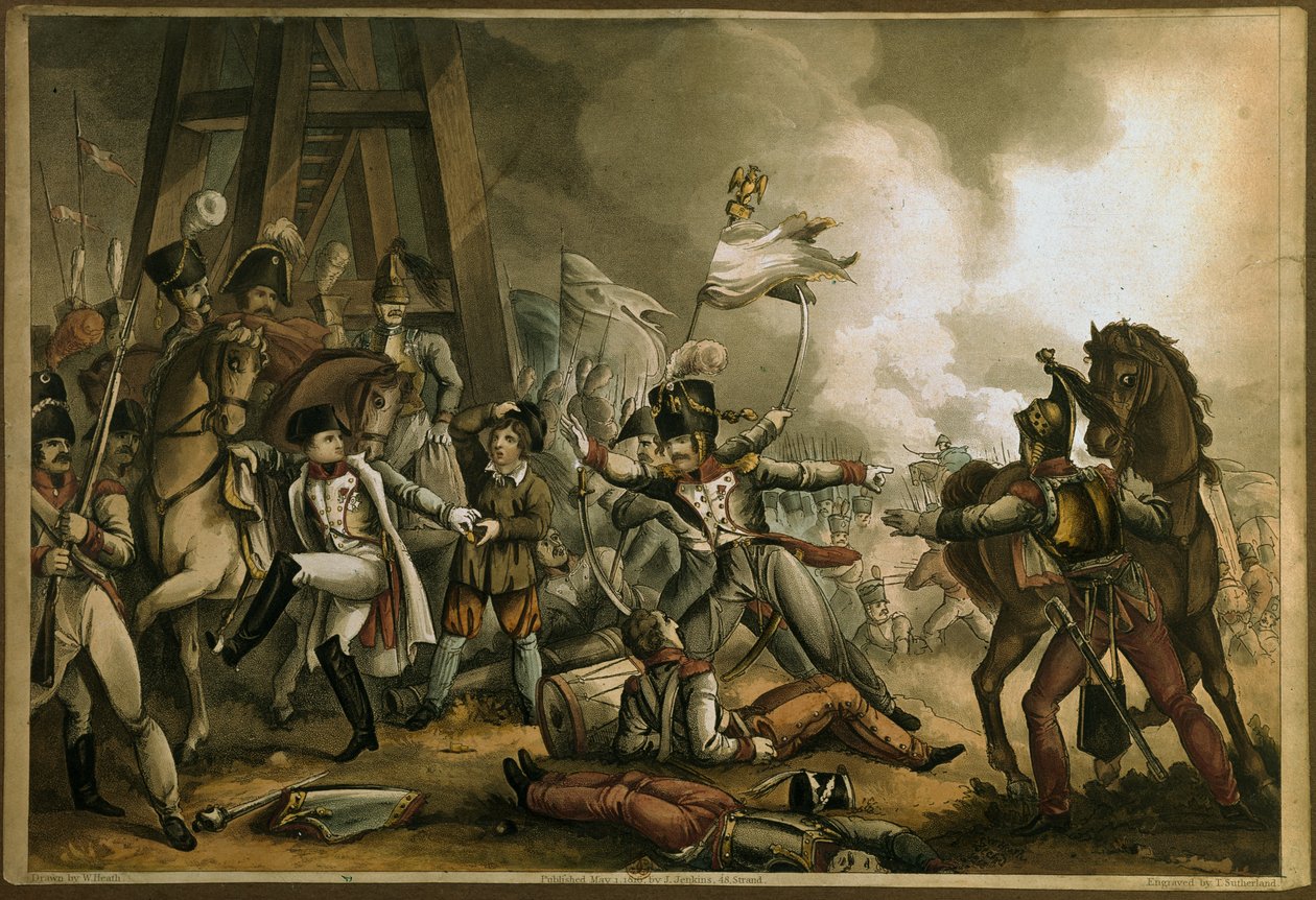 كل إنسان لنفسه ، نقش عليه توماس ساذرلاند ، 1816 (ألوان مائية) بواسطة وليام هيث