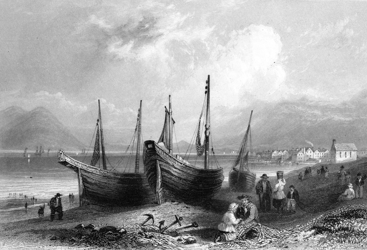 ألونبي ، c.1830-50 بواسطة وليام هنري بارتليت