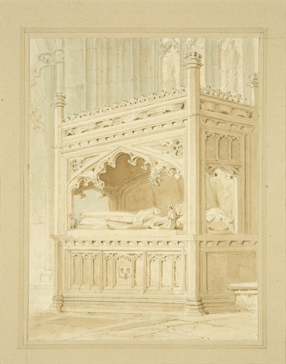 نصب تذكاري لـ William Canynges في St Mary Redcliffe بواسطة وليام هنري بارتليت
