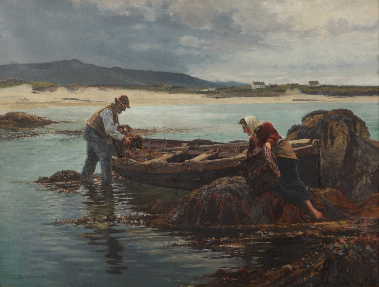 The Dulse Gatherers ، 1904 بواسطة وليام هنري بارتليت