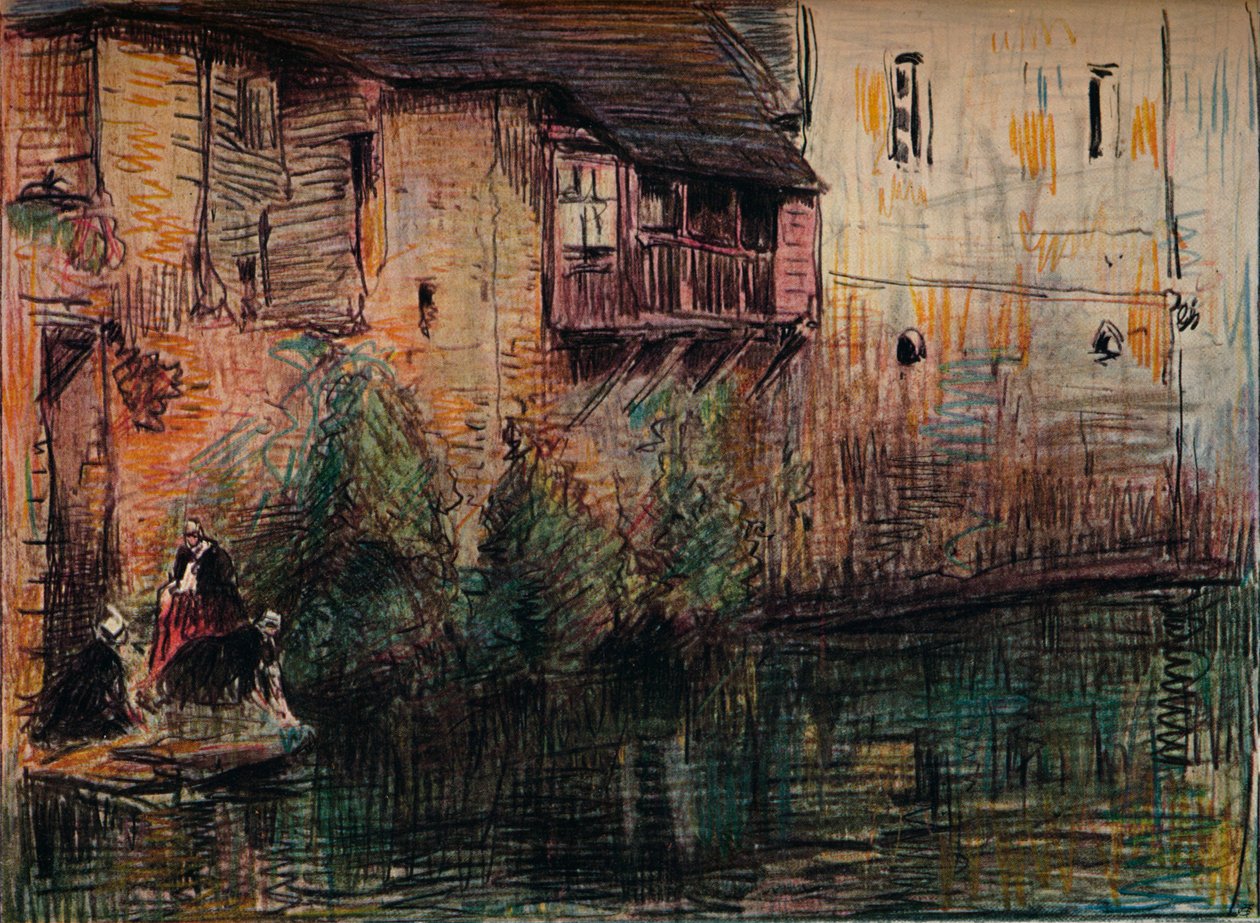 مشهد القناة ، كيمبرل ، c1907. بواسطة وليام هنري تشارلتون