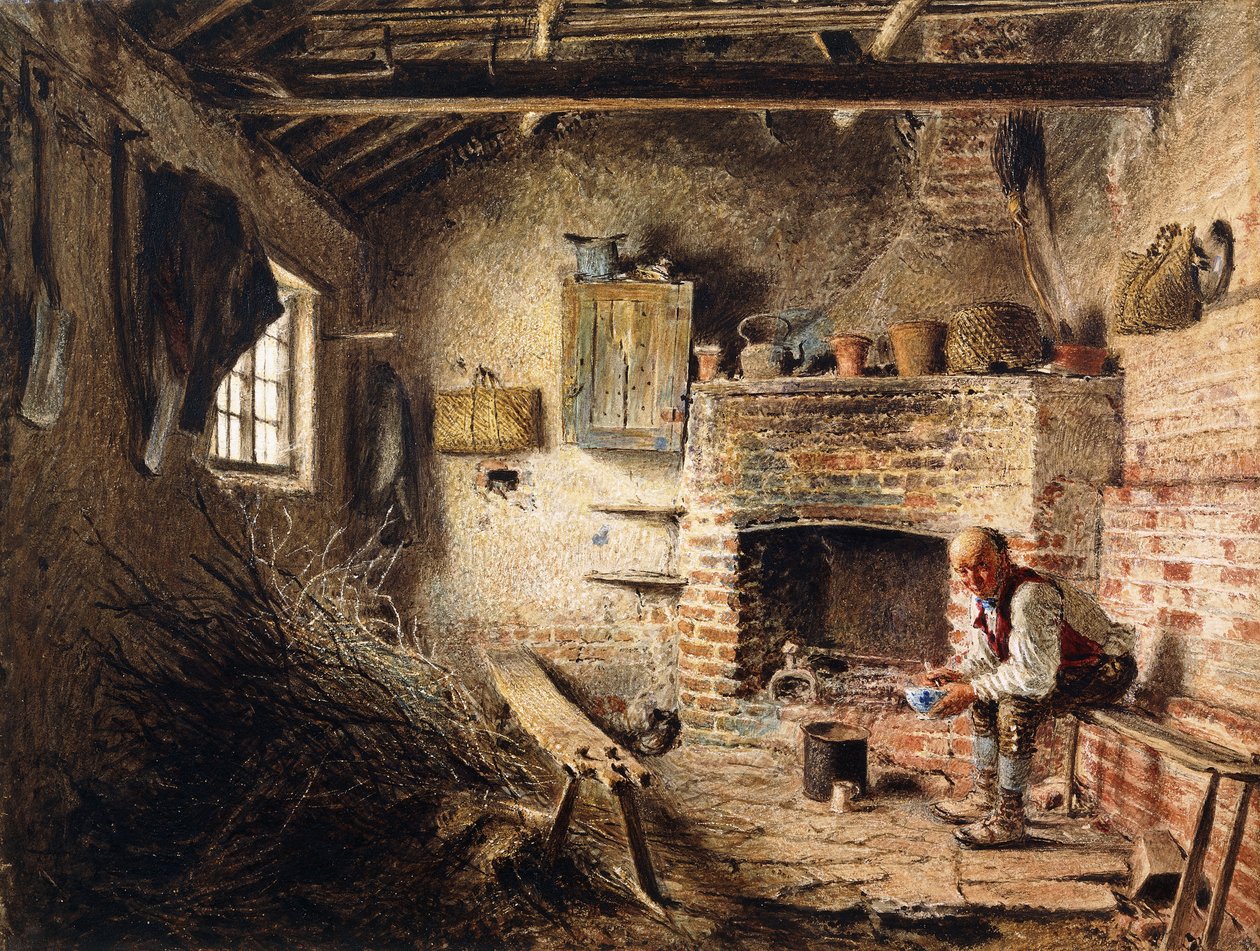 إفطار The Woodcutters ، c.1832-1834 بواسطة وليام هنري هنت