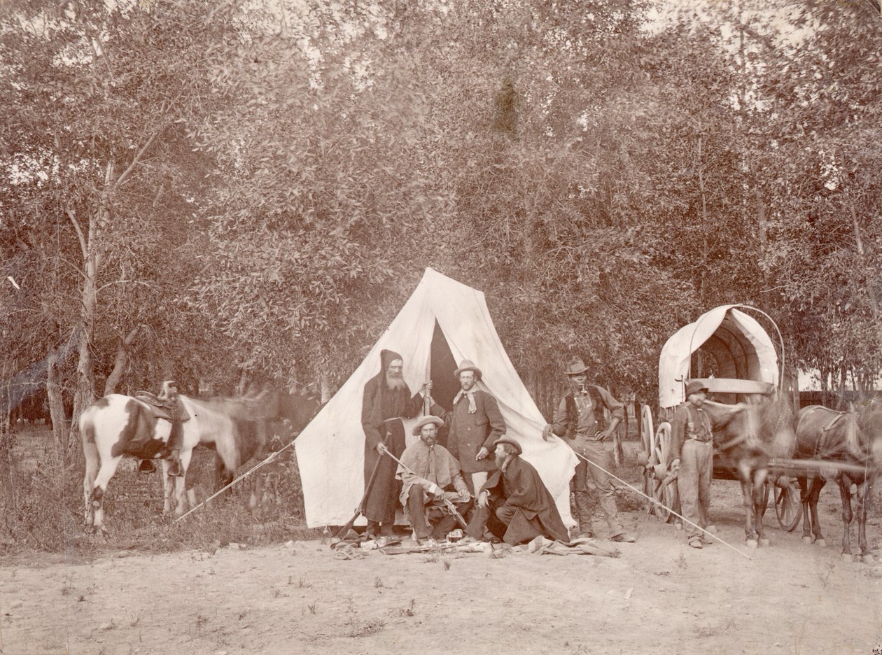 في رحلة إلى جبل الصليب 1874 بواسطة وليام هنري جاكسون