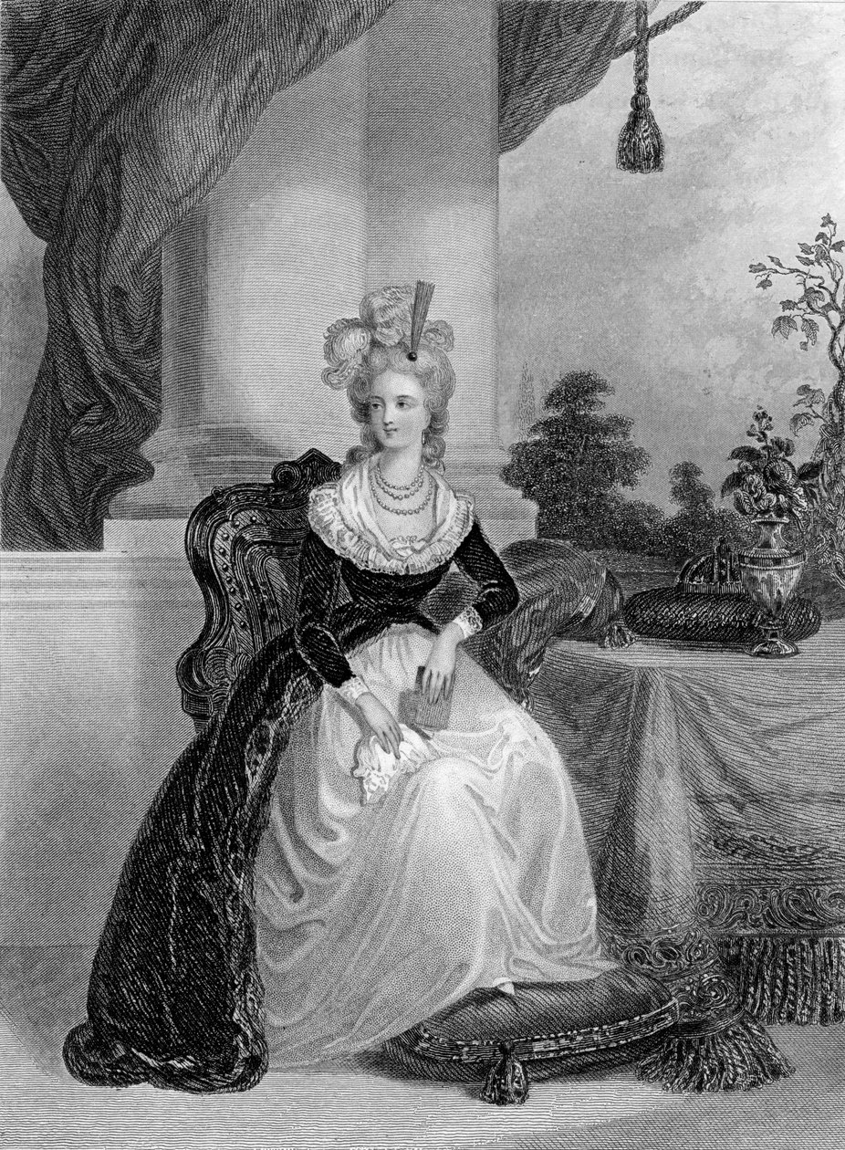 ماري أنطوانيت ، ملكة فرنسا ونافار ، c1840-1860. بواسطة وليام هنري موت