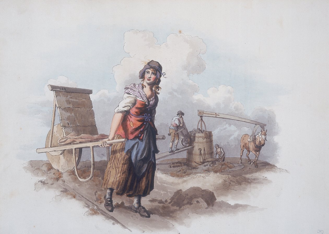صانع الطوب ، 1808 بواسطة وليام هنري باين