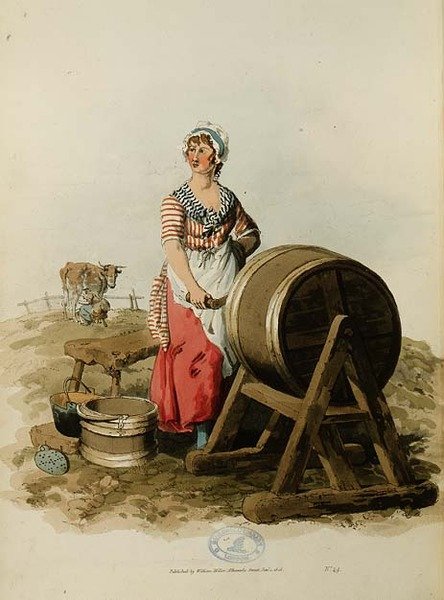 الزبد المتماوج من "زي بريطانيا العظمى" (طباعة) بواسطة وليام هنري باين