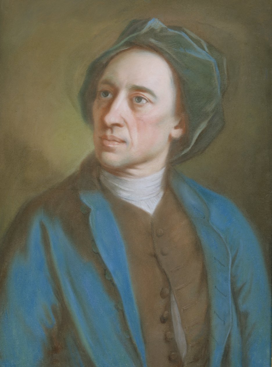 ألكسندر بوب ، c.1739-84 (باستيل على ورق) بواسطة وليام هور