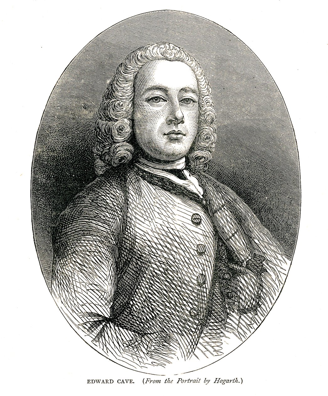 إدوارد كيف ، c.1700s بواسطة وليام هوغارث