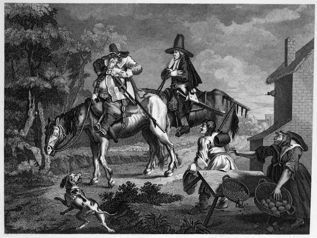 Hudibras Sallies Forth بواسطة وليام هوغارث