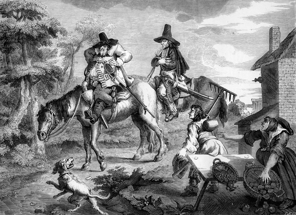 Hudibras بواسطة ويليام هوغارث بواسطة وليام هوغارث