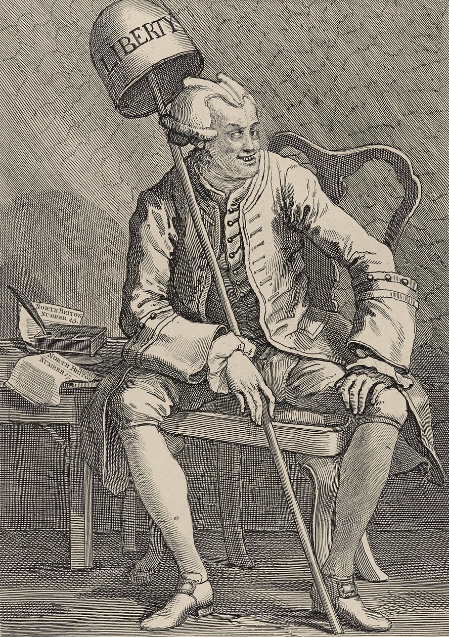 John Wilkes, Esq. بواسطة وليام هوغارث