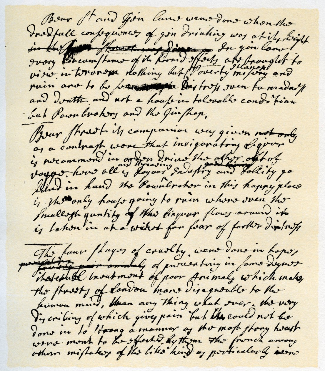 ملاحظات ويليام هوغارث ، c1751. بواسطة وليام هوغارث