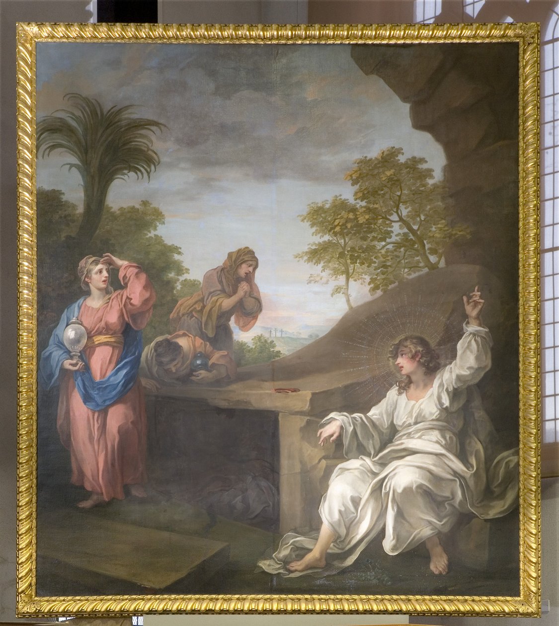 The Altarpiece of St Mary Redcliffe (centre panel) بواسطة وليام هوغارث
