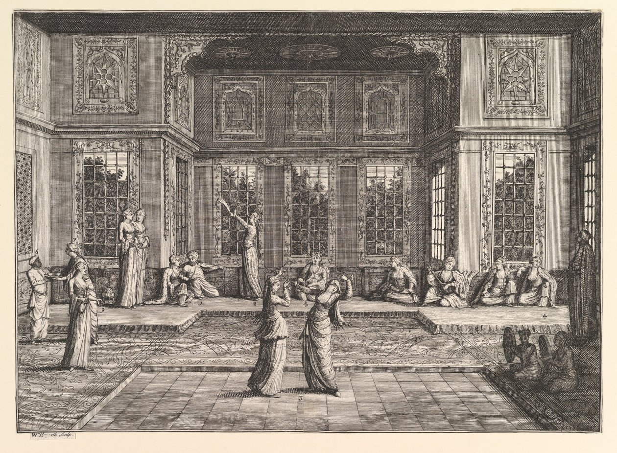 رحلات Seraglio Aubry de La Mottrayes في جميع أنحاء أوروبا وآسيا وإلى جزء من ... ، 1723-24. بواسطة وليام هوغارث