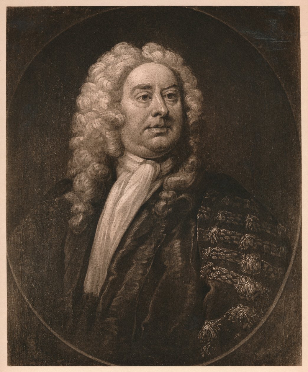 توماس بيليه ، دكتوراه في الطب ، c1725 بواسطة وليام هوغارث