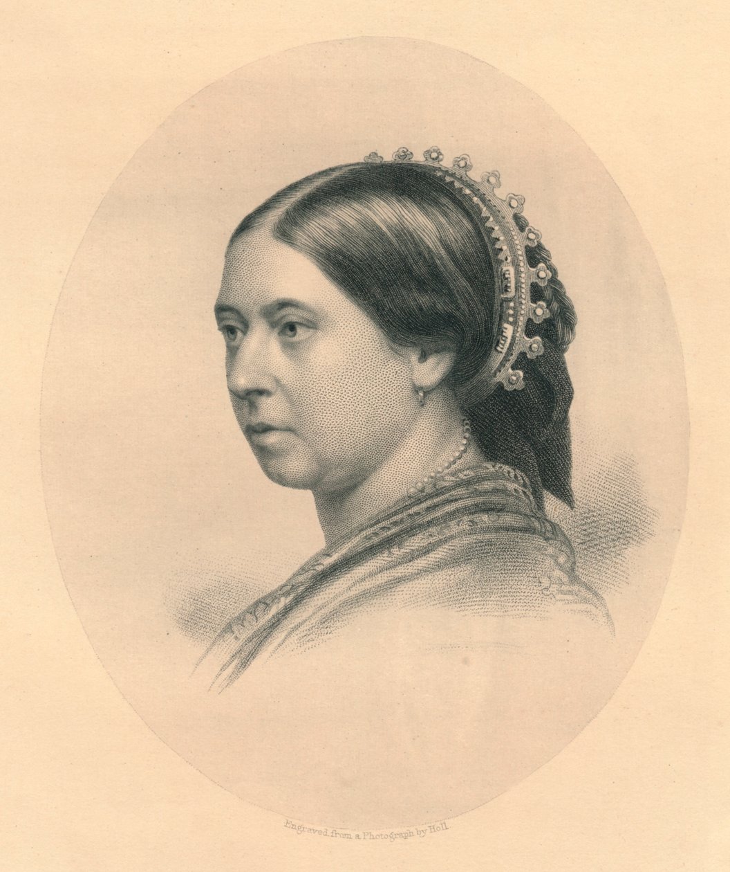 جلالة الملكة ، 1860s. بواسطة ويليام هول