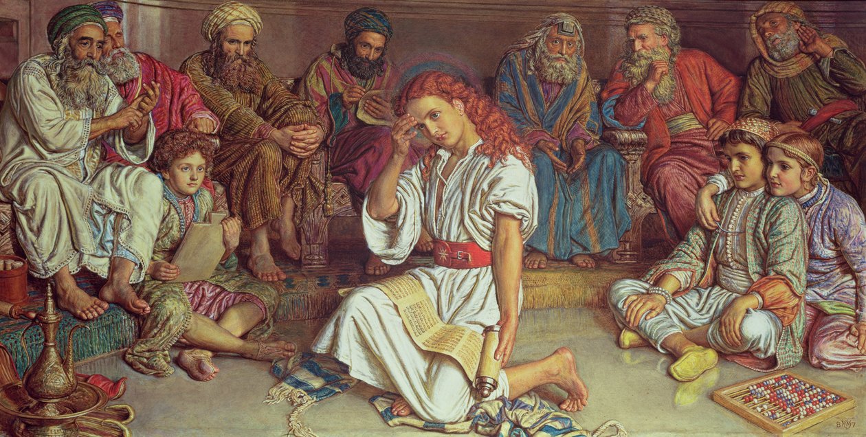 المسيح بين الأطباء ، 1887 (الغواش) بواسطة وليام هولمان هانت