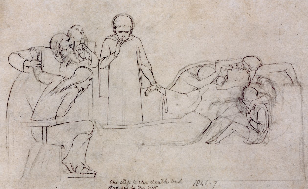دراسات لأشكال الدكتورة ، المشيعين ومنيرفا ، 1846 بواسطة وليام هولمان هانت