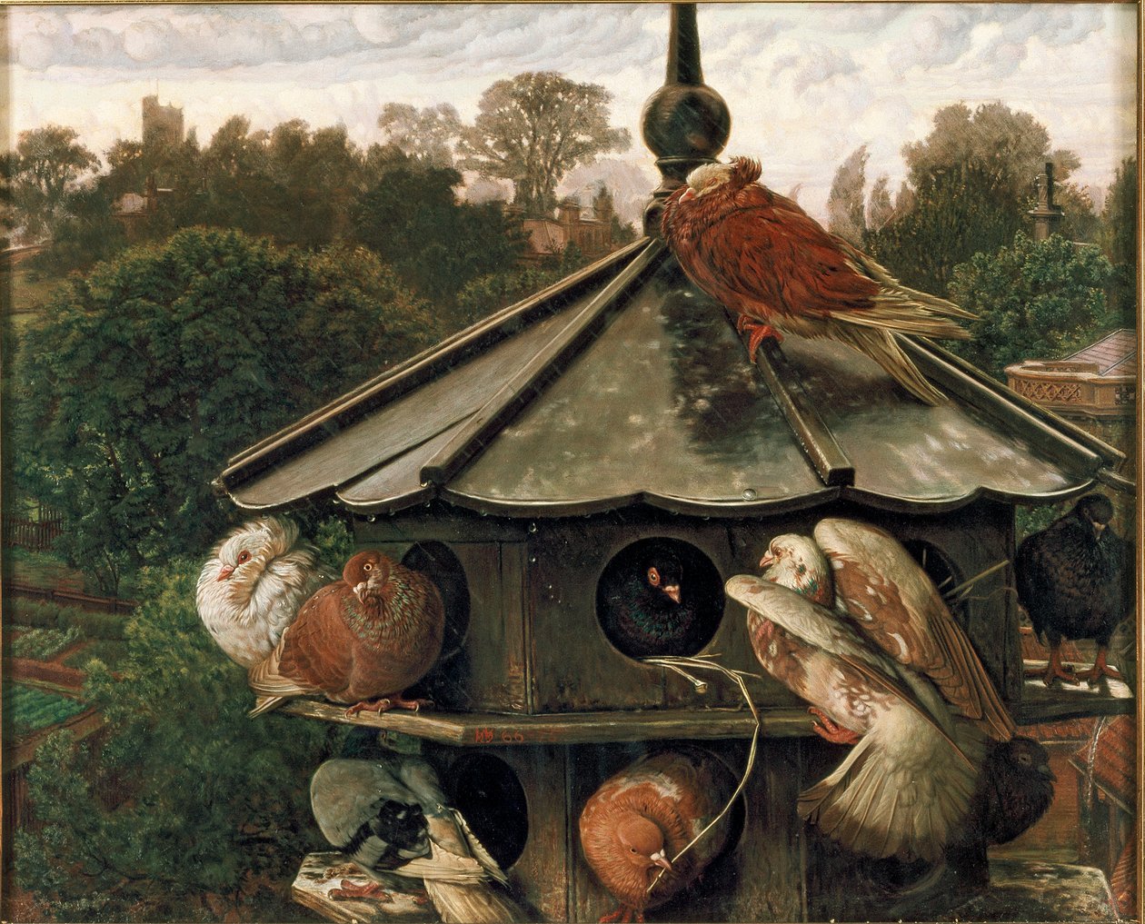 مهرجان St Swithin The Dovecot ، 1865-1866 بواسطة وليام هولمان هانت