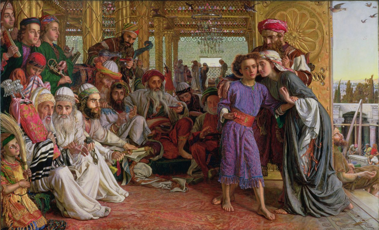 العثور على المخلص في الهيكل بواسطة وليام هولمان هانت
