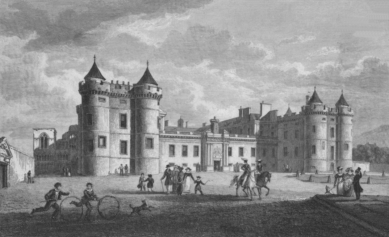 قصر هوليرود ، 1831. بواسطة وليام هوم ليزارس
