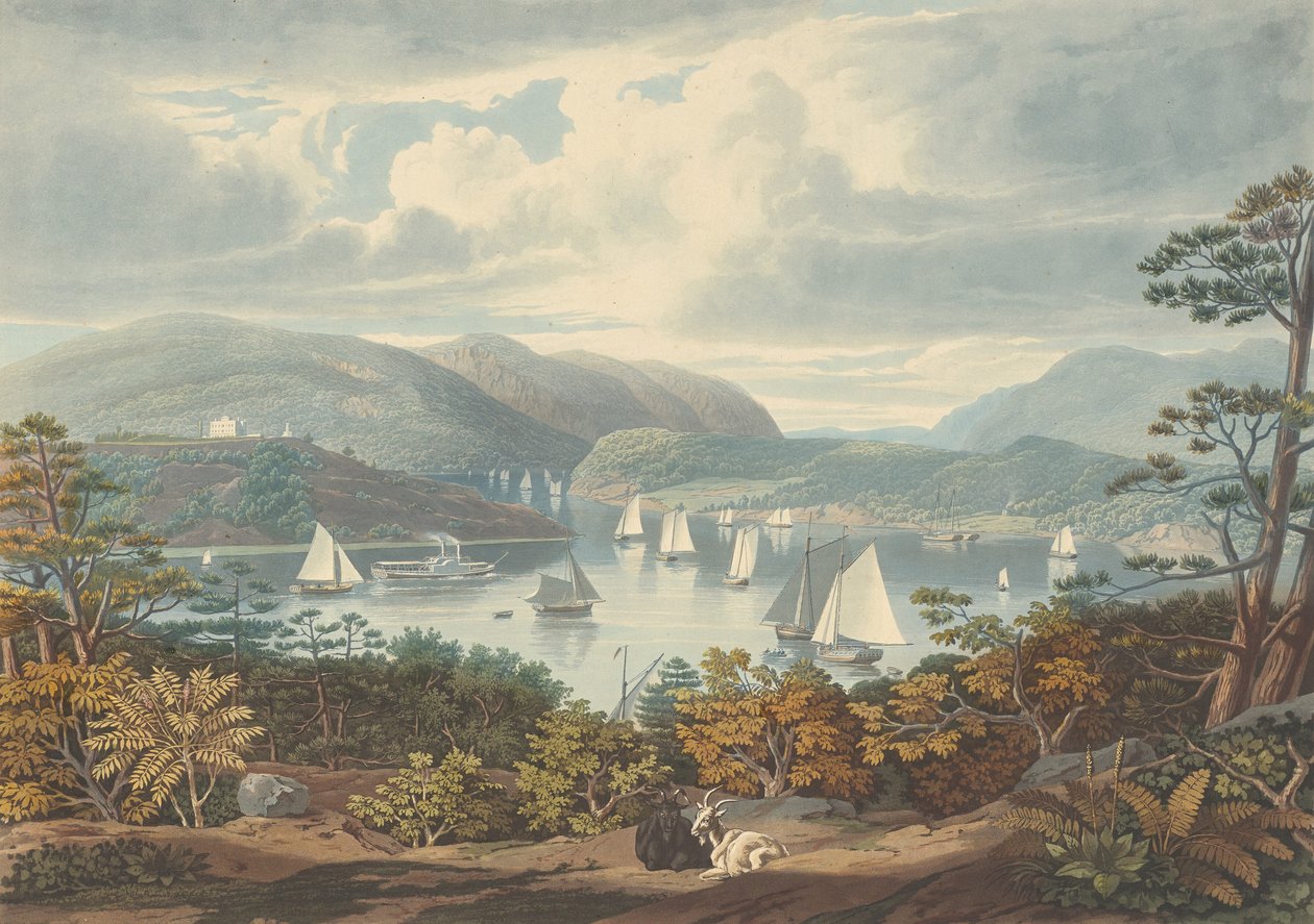 West Point ، من Phillipstown ، تم نشره عام 1831. بواسطة وليام جيمس بينيت