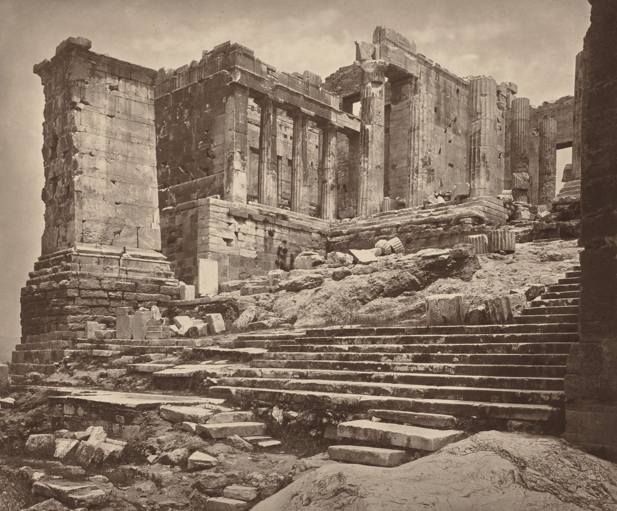Propylaea من الجنوب الغربي بواسطة وليام جيمس ستيلمان