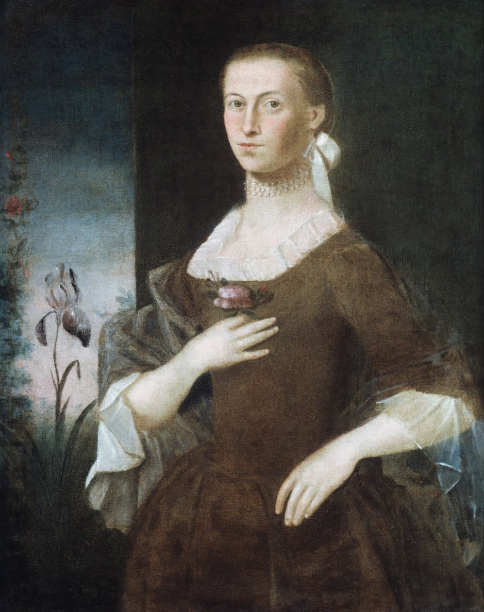السيدة صموئيل غاردينر ، 1763. بواسطة وليام جونستون