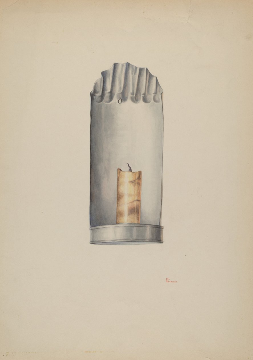 حامل شمعة ، ج. 1940. بواسطة وليام كيكوفيل