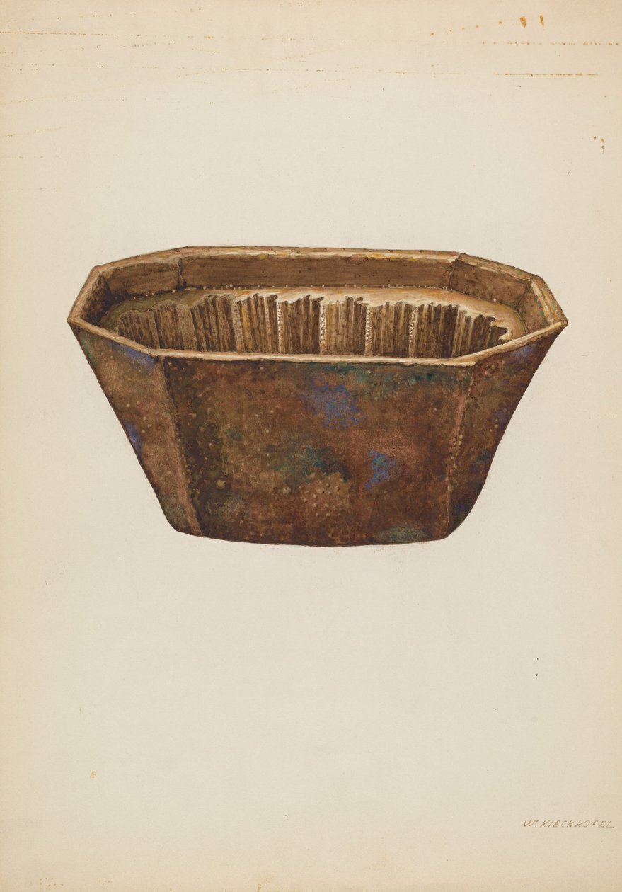 قوالب الأواني الفخارية ، c. 1939. بواسطة وليام كيكوفيل
