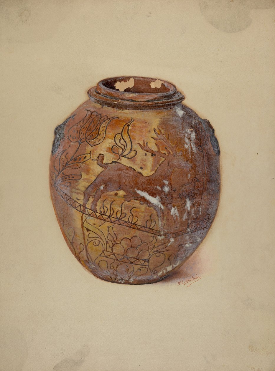 بنسلفانيا. الجرة الألمانية ، ج. 1937. بواسطة وليام أنتريم