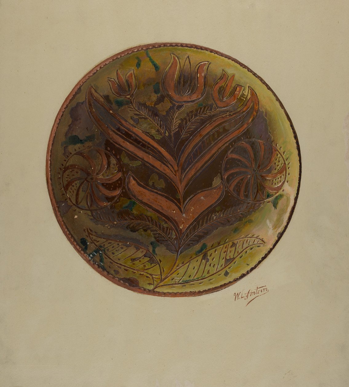 بنسلفانيا لوحة ألمانية ، ج. 1937. بواسطة وليام أنتريم