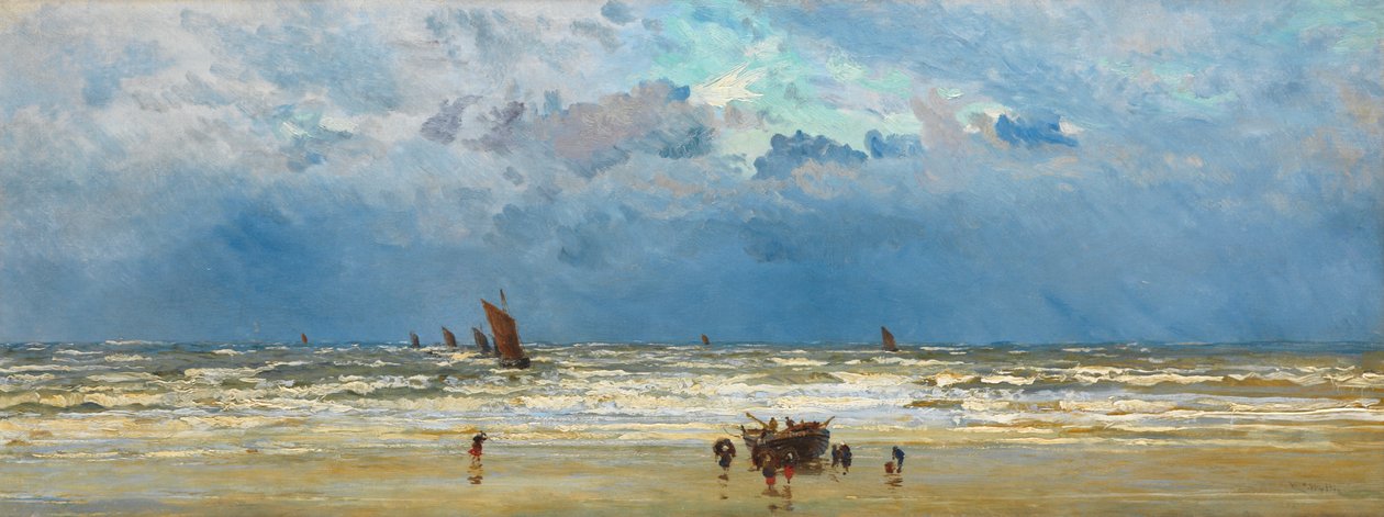الصفحة الرئيسية مرة أخرى ، c.1880 بواسطة وليام ليونيل ويلي