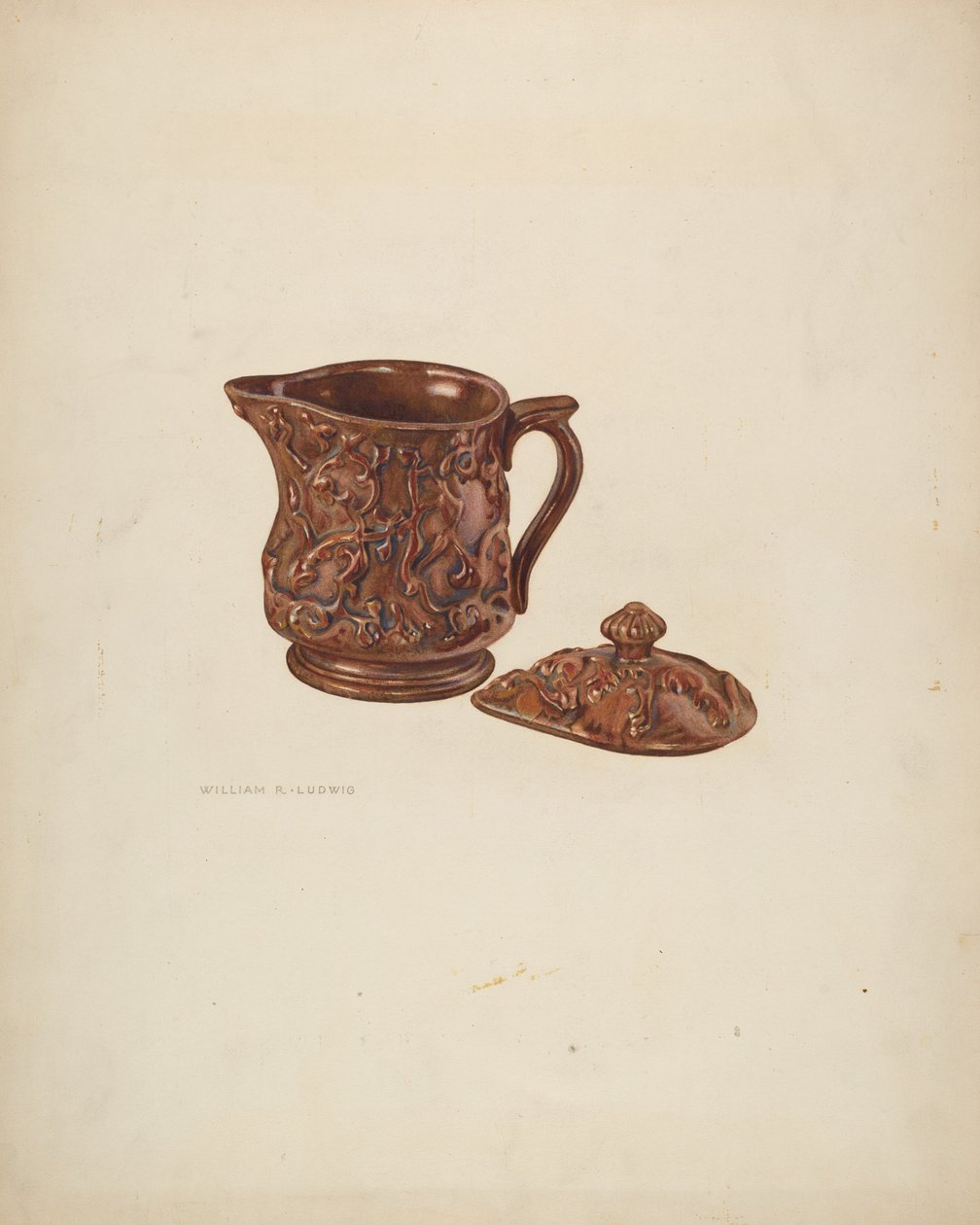 إبريق شراب ، c. 1941. بواسطة وليام لودفيج