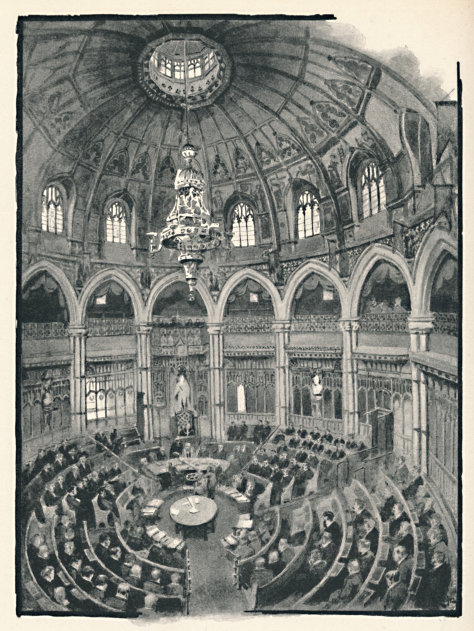 The Guildhall - قاعة المجلس ، 1891 بواسطة وليام لوكير