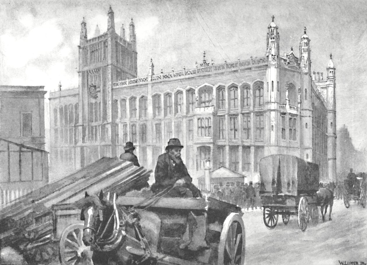 مكتب التسجيل ، Fetter Lane ، 1891 بواسطة وليام لوكير