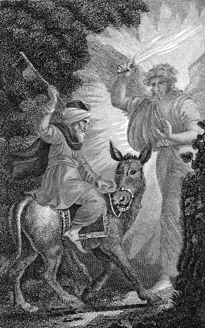 بلعام الحمار ، c1790-1834 بواسطة وليام مارشال كريج