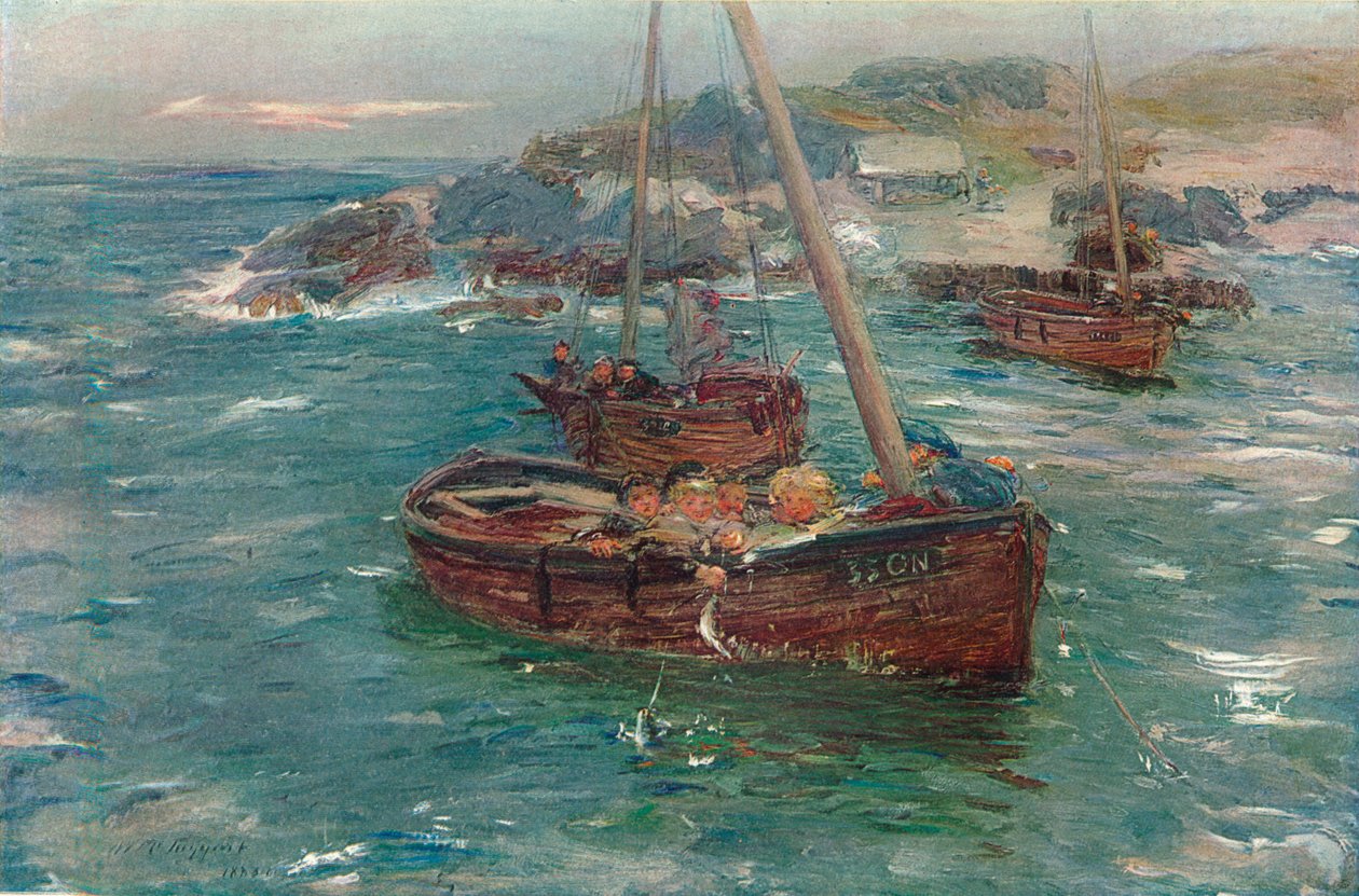 انتفاخ الأرض ، كارادالي ، أرغيل ، c1883 بواسطة وليام مكتاغارت