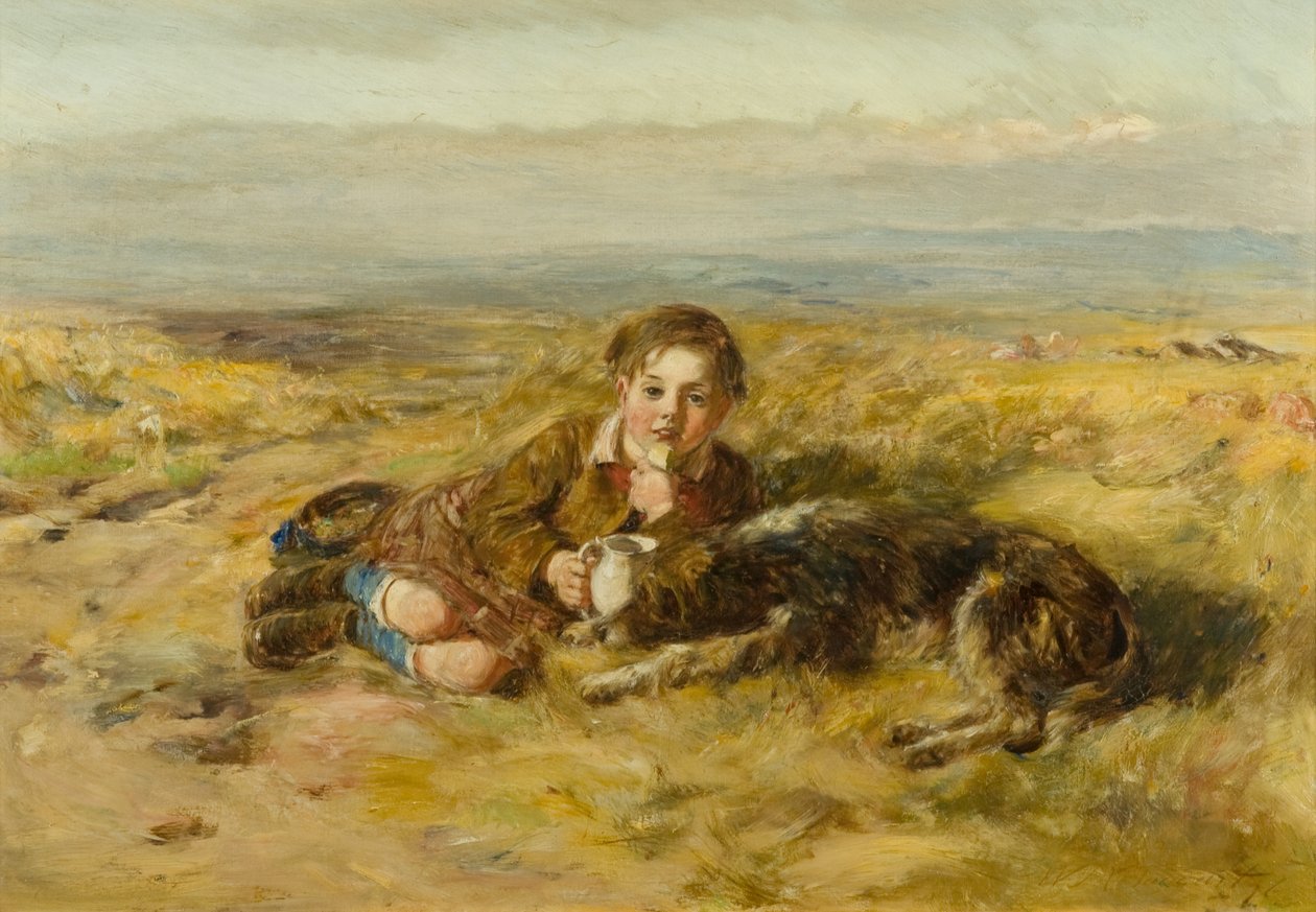 The Wee Herd Laddie [المصنف سابقًا باسم Boy and Dog] بواسطة وليام مكتاغارت