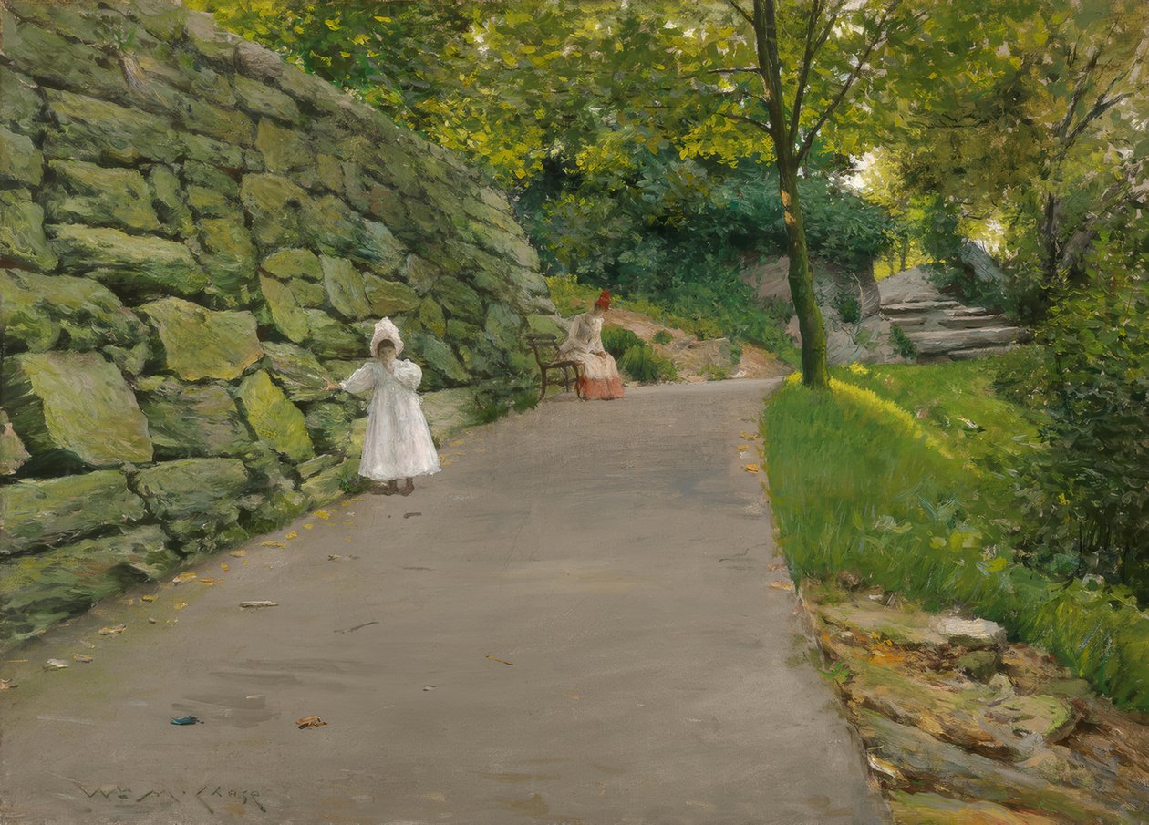 In the Park بواسطة وليام ميريت تشيس